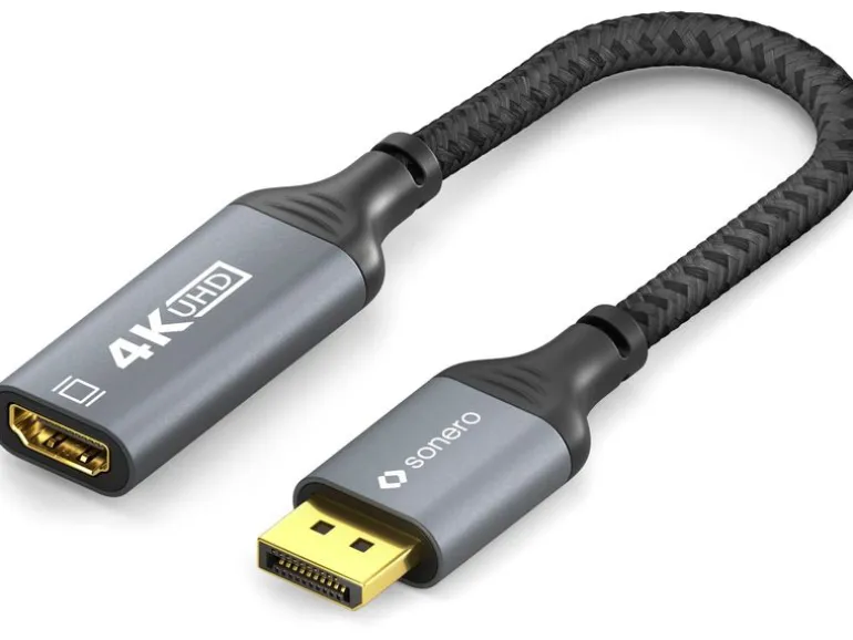 sonero Adapterkabel DisplayPort - HDMI