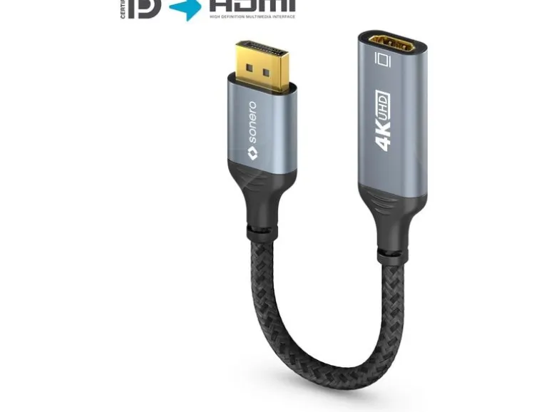 sonero Adapterkabel DisplayPort - HDMI