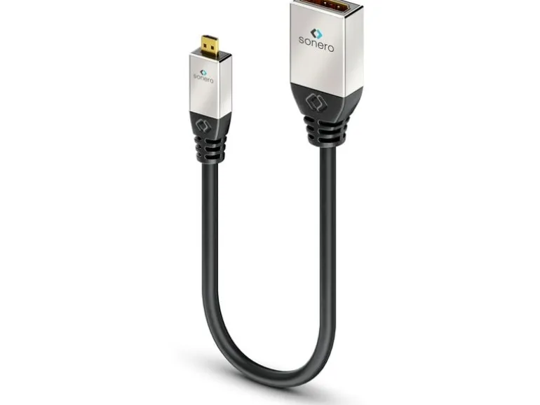 sonero Adapterkabel 4K High Speed Micro-HDMI (HDMI-D) - HDMI