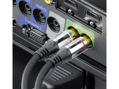 sonero Audio-Kabel 3.5 mm Klinke - Cinch 1 m