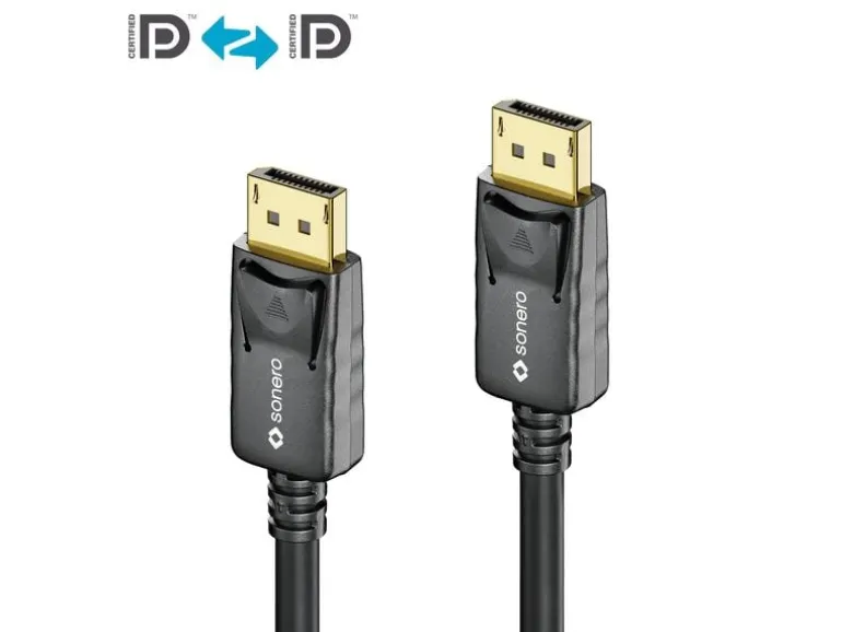 sonero Kabel 8K Displayport 1.4 Stecker Stecker, 8K/60Hz, 1.5 m