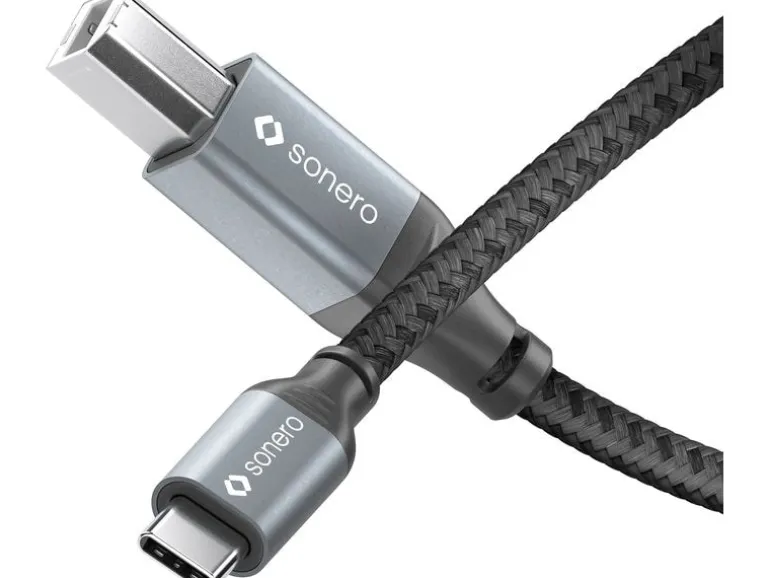 sonero USB 2.0-Kabel USB-C - USB-B 2 m