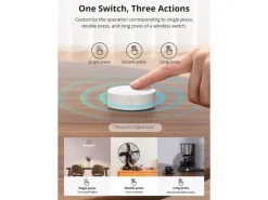 SONOFF Zigbee Wireless-Schalter SNZB-01P DC 3 V