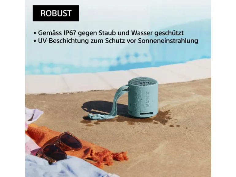 Sony Bluetooth Speaker SRS-XB100 Schwarz