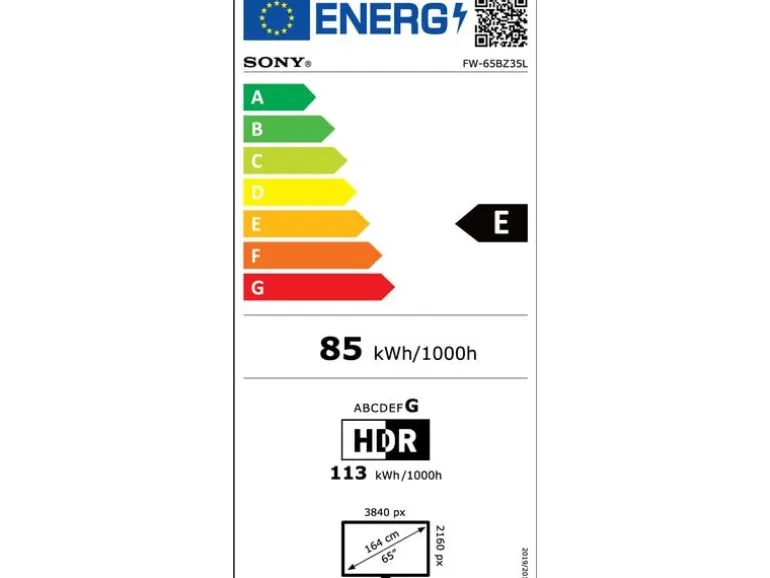 Sony Public Display FW-65BZ35L 65 "