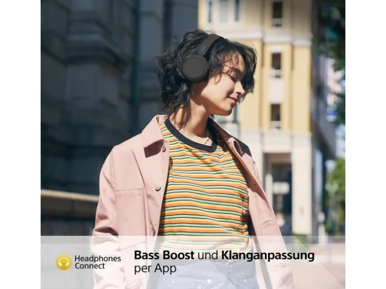 Sony Wireless On-Ear-Kopfhörer WH-CH520 Schwarz