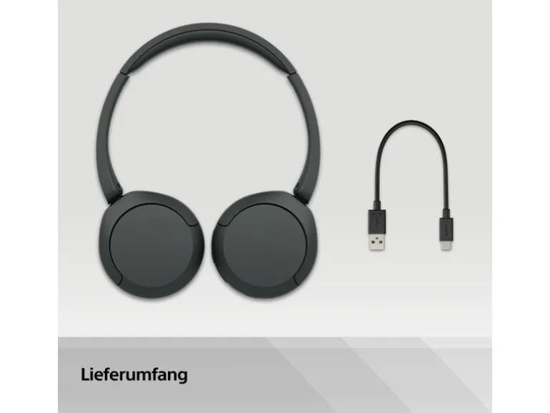 Sony Wireless On-Ear-Kopfhörer WH-CH520 Schwarz