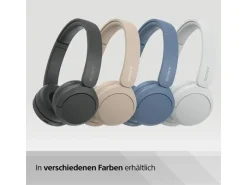 Sony Wireless On-Ear-Kopfhörer WH-CH520 Blau