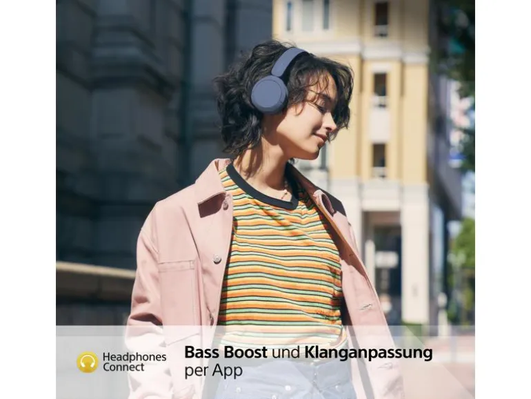 Sony Wireless On-Ear-Kopfhörer WH-CH520 Blau