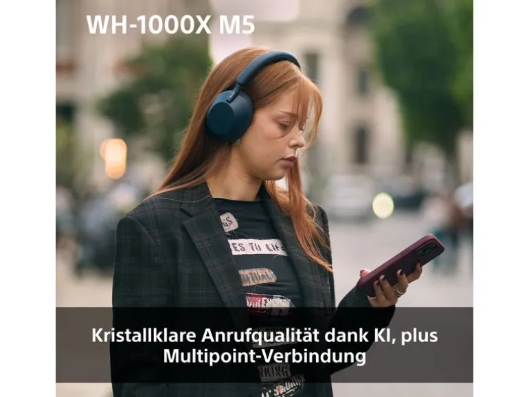 Sony Wireless Over-Ear-Kopfhörer WH-1000XM5 Schwarz