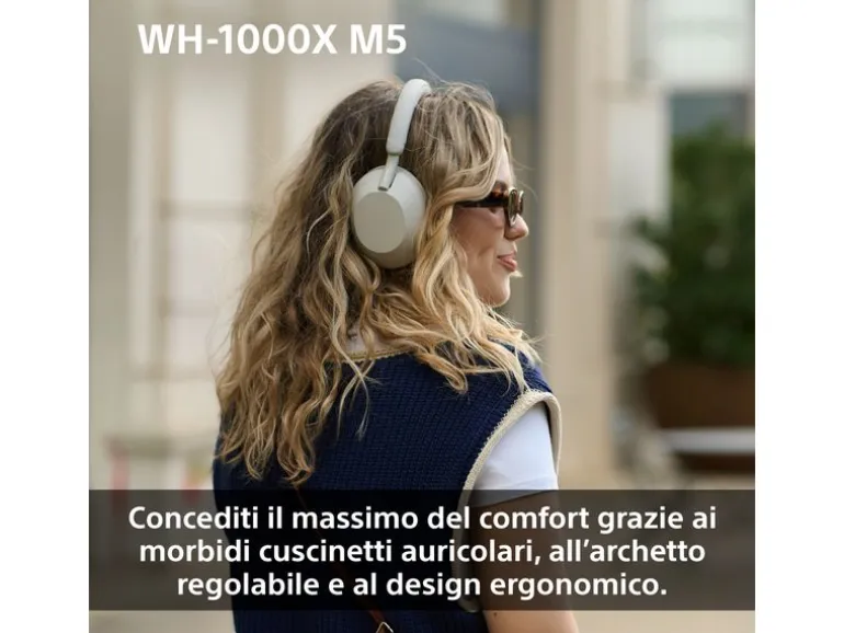 Sony Wireless Over-Ear-Kopfhörer WH-1000XM5 Schwarz