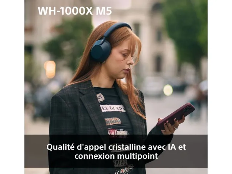 Sony Wireless Over-Ear-Kopfhörer WH-1000XM5 Schwarz