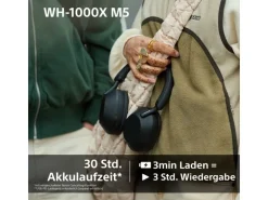 Sony Wireless Over-Ear-Kopfhörer WH-1000XM5 Schwarz