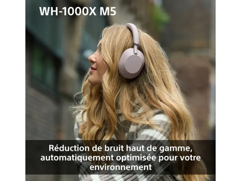 Sony Wireless Over-Ear-Kopfhörer WH-1000XM5 Schwarz