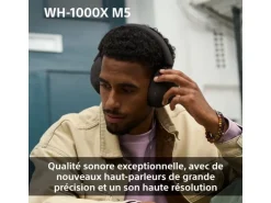 Sony Wireless Over-Ear-Kopfhörer WH-1000XM5 Schwarz