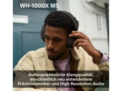 Sony Wireless Over-Ear-Kopfhörer WH-1000XM5 Schwarz