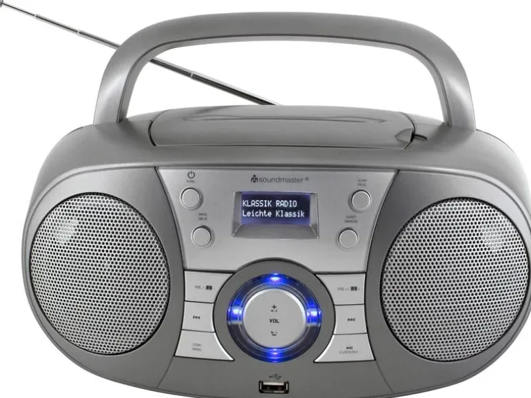 soundmaster DAB+ Radio SCD1800 Grau