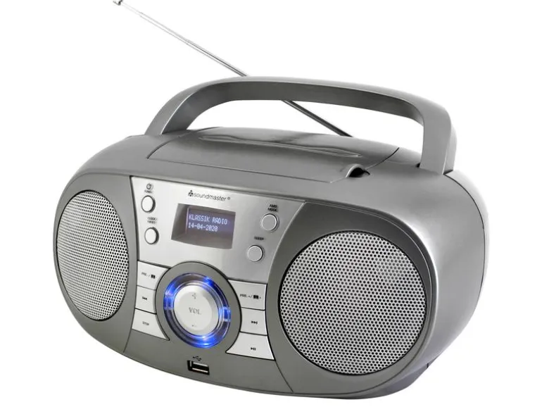 soundmaster DAB+ Radio SCD1800 Grau