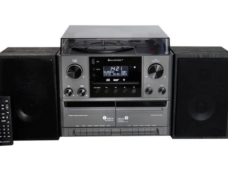 soundmaster Stereoanlage MCD5600 Grau