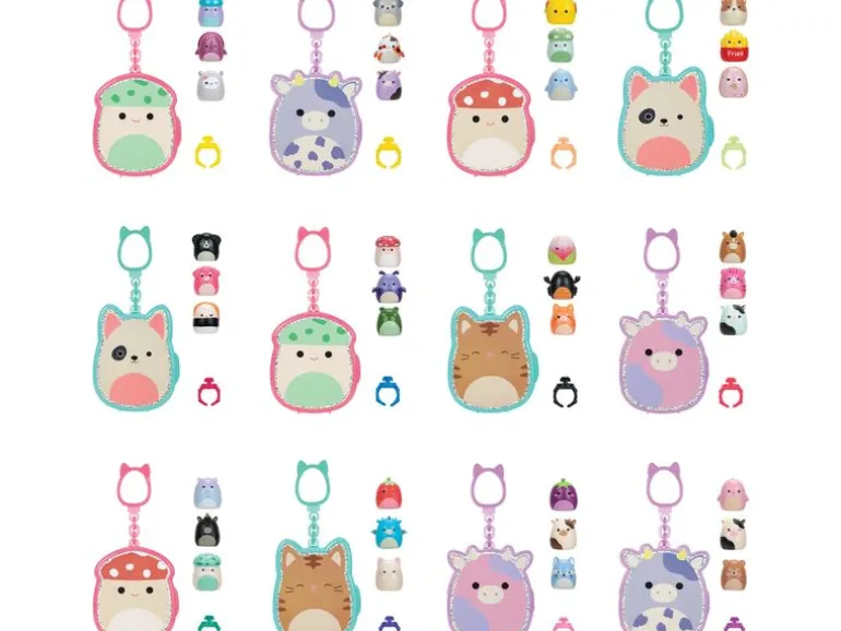 Squishmallows Squishalongs Schlüsselanhänger assortiert