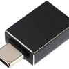 STEFFEN Adapter USB-C zu USB-A USB-C Stecker - USB-A Buchse