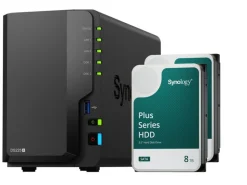 Synology NAS DiskStation DS225+ 2-bay 2x 8 TB HDD Synology Plus