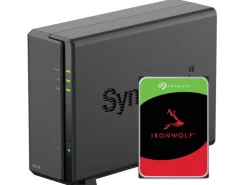 Synology NAS DiskStation DS124 1-bay Seagate Ironwolf 4 TB