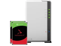 Synology NAS DS223j 2-bay Seagate Ironwolf 8 TB