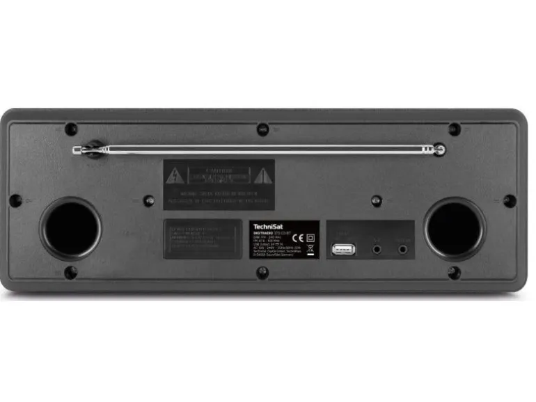 Technisat DAB+ Radio DigitRadio 370 CD BT Schwarz
