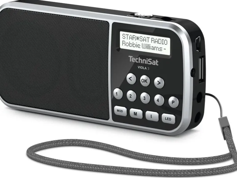 Technisat DAB+ Radio Viola 3 Schwarz