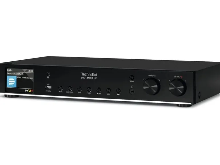Technisat Radio-Tuner DigitRadio 143 V3 Schwarz