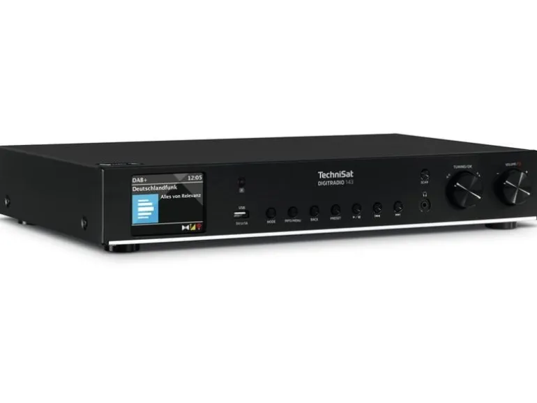 Technisat Radio-Tuner DigitRadio 143 V3 Schwarz