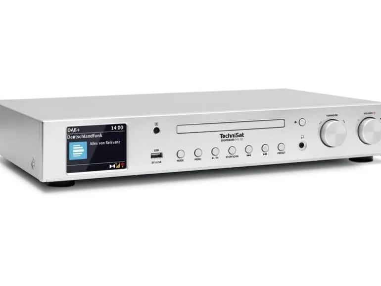 Technisat Radio-Tuner DigitRadio 143 CD V3 Silber