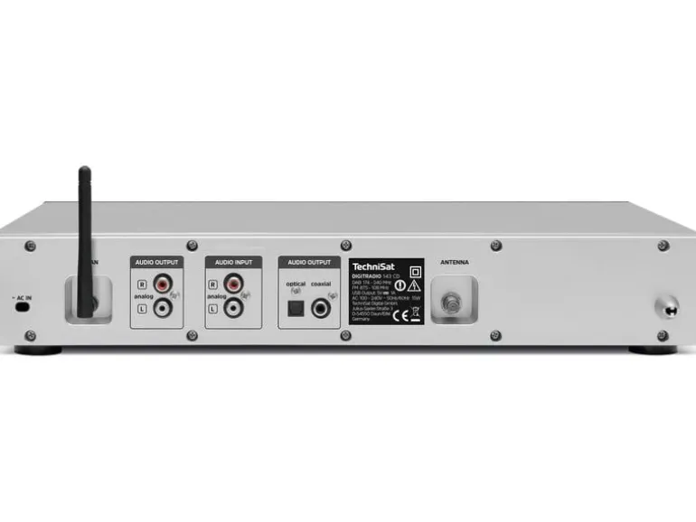Technisat Radio-Tuner DigitRadio 143 CD V3 Silber
