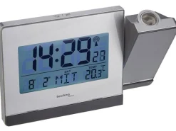 Technoline Funkwecker WT538 mit Projektion, Silber