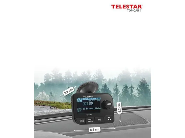 Telestar Adapter TOP CAR 1 Schwarz
