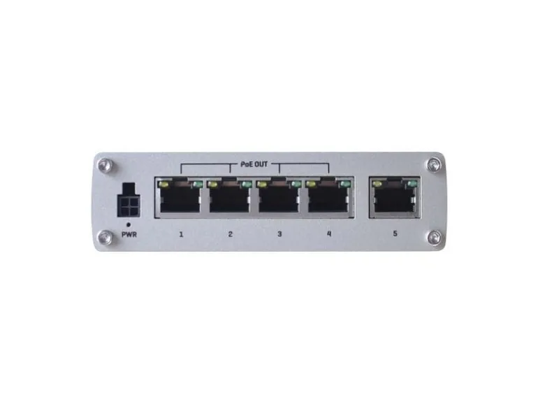 Teltonika Rail PoE+ Switch TSW100 5 Port