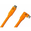 Tether Tools Kabel USB-C auf USB-C rechter Winkel orange
