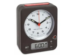 TFA Dostmann Funkwecker Combo Rot/Schwarz