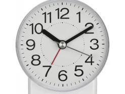 TFA Dostmann Klassischer Wecker Weiss