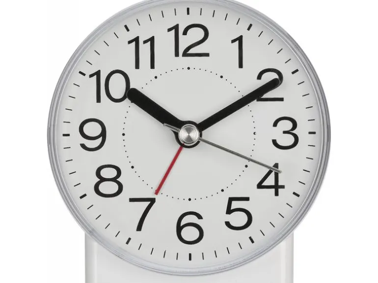 TFA Dostmann Klassischer Wecker Weiss