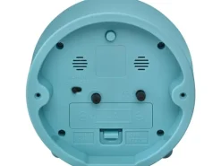 TFA Dostmann Wecker Analoger Quarz Kunststoff Blau Türkis lautlos