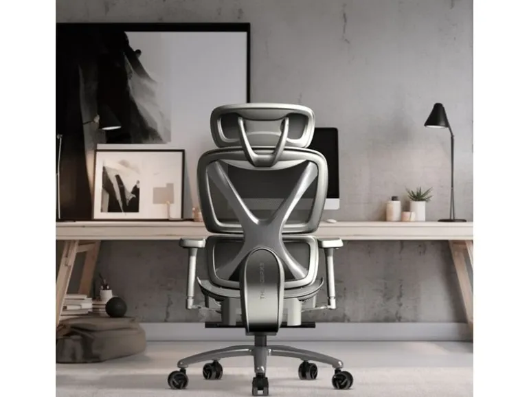 ThunderX3 Bürostuhl XTC-Mesh Grau
