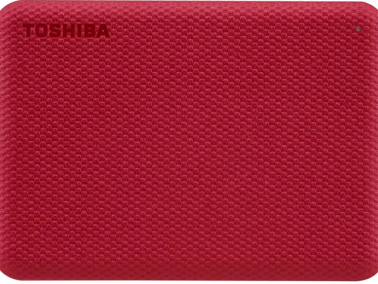 Toshiba Externe Festplatte Canvio Advance 1 TB, Rot