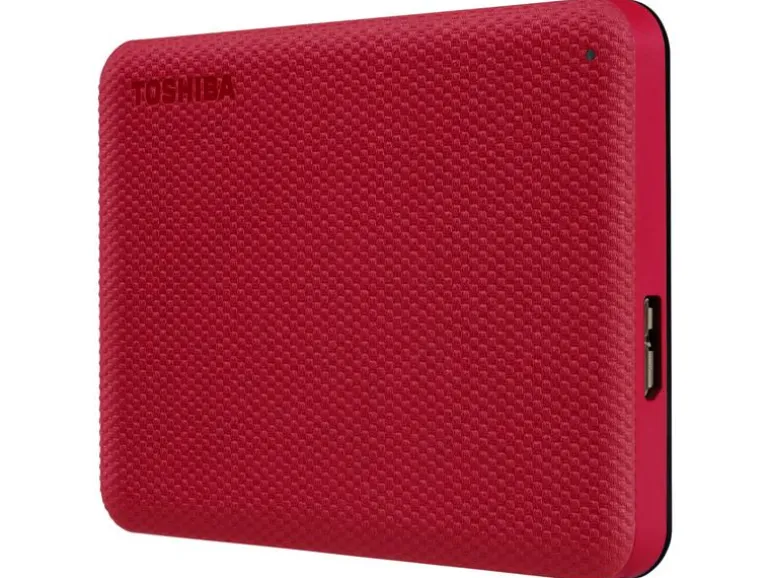 Toshiba Externe Festplatte Canvio Advance 1 TB, Rot