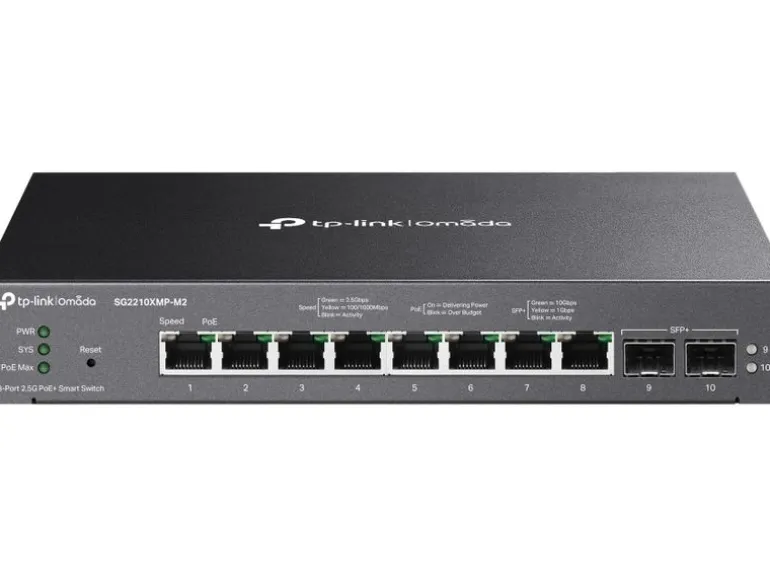 TP-Link PoE+ Switch SG2210XMP-M2 10 Port