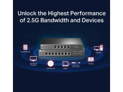 TP-Link Switch Omada Unmanaged 5 x 2.5G Ports TL-SG105-M2 5 Port
