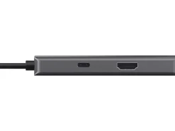 Trust Dockingstation 6-in-1 USB-C Multi-Port Adapter – Silver
