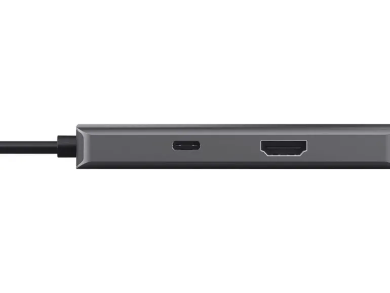 Trust Dockingstation 6-in-1 USB-C Multi-Port Adapter – Silver