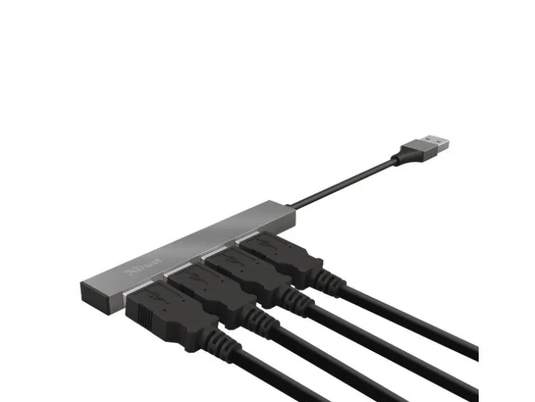 Trust USB-Hub Halyx Mini USB 2.0 Typ-A 4-Port